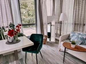 Posezení v ubytování Atelier Lanna
