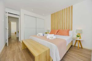 Ein Bett oder Betten in einem Zimmer der Unterkunft Villa Jade II