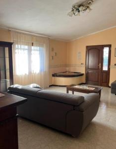 Χώρος καθιστικού στο Villa l oleandro