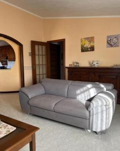 Χώρος καθιστικού στο Villa l oleandro