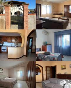 Ένα ή περισσότερα κρεβάτια σε δωμάτιο στο Villa l oleandro