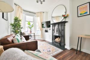 Et tv og/eller underholdning på Stunning Cardiff Bay House