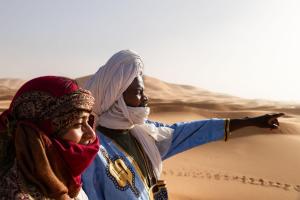 Hosté ubytování Camp Familia Erg Chebbi