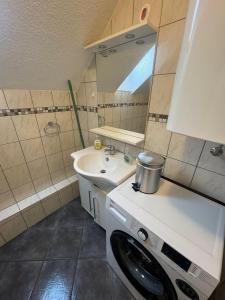 Koupelna v ubytování Appartement Sara