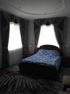 Postel nebo postele na pokoji v ubytování Hotel Oktan