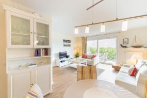 Posezení v ubytování Ferienwohnung Soleil
