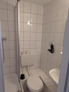 Koupelna v ubytování Hotel Pension Waizenegger am Kurfürstendamm