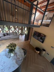 Χώρος καθιστικού στο Pin`s apartment