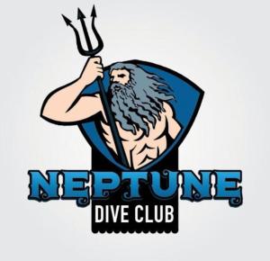 卡斯Neptune Dive Club的aevolution潜水俱乐部的标志