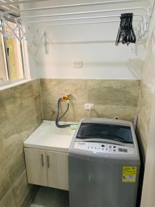 Kuchyň nebo kuchyňský kout v ubytování Apartamento mirador urbano estilo moderno y Central