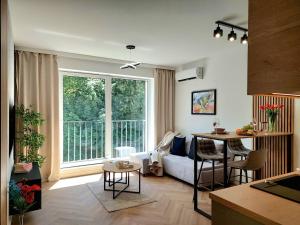 Część wypoczynkowa w obiekcie Modern Apartment
