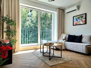 Część wypoczynkowa w obiekcie Modern Apartment