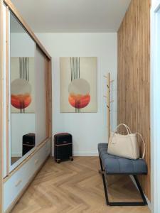 Część wypoczynkowa w obiekcie Modern Apartment