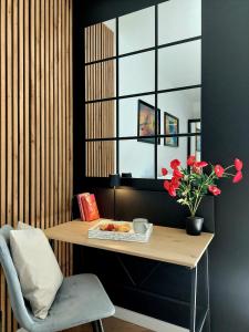 Część wypoczynkowa w obiekcie Modern Apartment