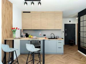 Kuchnia lub aneks kuchenny w obiekcie Modern Apartment