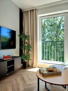Telewizja i/lub zestaw kina domowego w obiekcie Modern Apartment