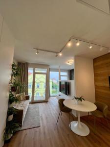 TV a/nebo společenská místnost v ubytování Harmony Apartment Znojmo