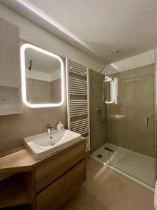 Koupelna v ubytování Harmony Apartment Znojmo
