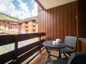 Ban công/sân hiên tại Studio divisible 4 pers, balcon plein sud, parking optionnel - FR-1-291-814 +2 ảnh