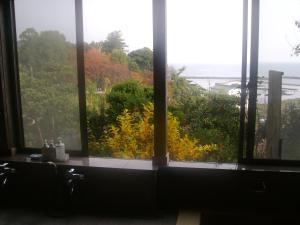 Paesaggio naturale nelle vicinanze del ryokan