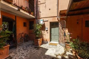 Bygningen som lejligheden ligger i