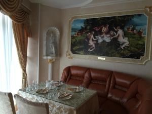 Posezení v ubytování Hotel Oktan