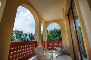 Posezení v ubytování JEZERSKA RESIDENCE Palić