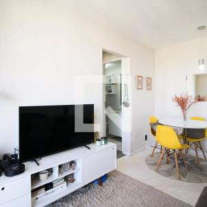 TV a/nebo společenská místnost v ubytování Apartamento para alugar com 41m, 1 quarto e 1 vaga