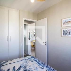 Postel nebo postele na pokoji v ubytování Apartamento para alugar com 41m, 1 quarto e 1 vaga