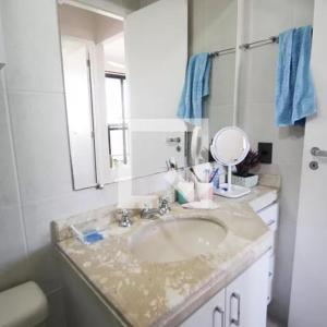 Koupelna v ubytování Apartamento para alugar com 41m, 1 quarto e 1 vaga