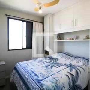 Postel nebo postele na pokoji v ubytování Apartamento para alugar com 41m, 1 quarto e 1 vaga + 7 fotografií