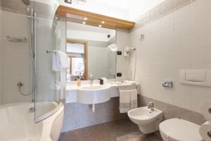 Kúpeľňa v ubytovaní Hotel Flora
