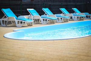 Πισίνα στο ή κοντά στο Vila OK2