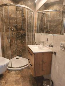 Phòng tắm tại Apartament Nadmorski