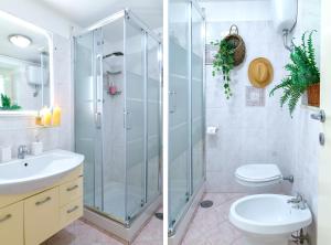 Et badeværelse på Gargar home Sorrento