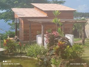 Zahrada ubytování Studio au bord de la lagune + 1 fotografie