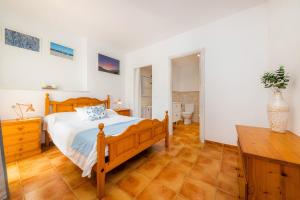 Posteľ alebo postele v izbe v ubytovaní Apartamento Can Jaume