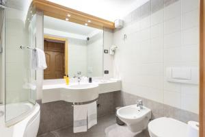 Kúpeľňa v ubytovaní Hotel Flora