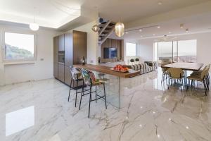 Posezení v ubytování Villa Fico D'india