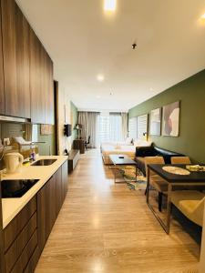 Nhà bếp/bếp nhỏ tại Exclusive Suites At RAMAD KLCC