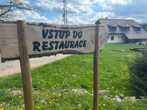 Zahrada ubytování Penzion Pláně