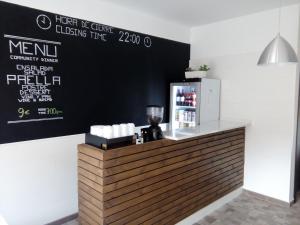 Nápoje v ubytování Hornillos Meeting Point (Pilgrim Hostel)