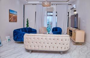 Sjónvarps- og/eða afþreyingartæki á LAKEVIEW RESORT NKOLBISSON Yaounde
