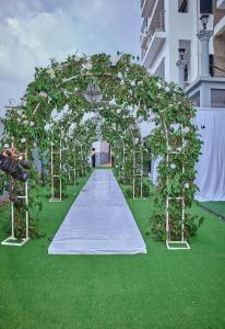 Garður fyrir utan LAKEVIEW RESORT NKOLBISSON Yaounde
