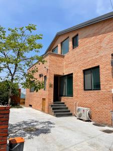 Bygningen som pensionatet ligger i