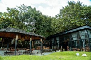 Een tuin van Krazy Gecko Resort