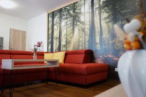 Posezení v ubytování Apartmány Na Soutoku - Březník
