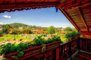 Zahrada ubytování Hospedaria Trudi Haus
