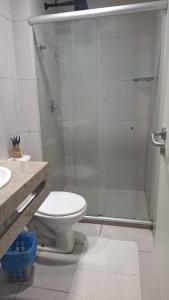 Koupelna v ubytování Pousada Casa Apoena