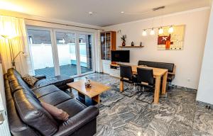 Χώρος καθιστικού στο Ferienwohnung Hamtor